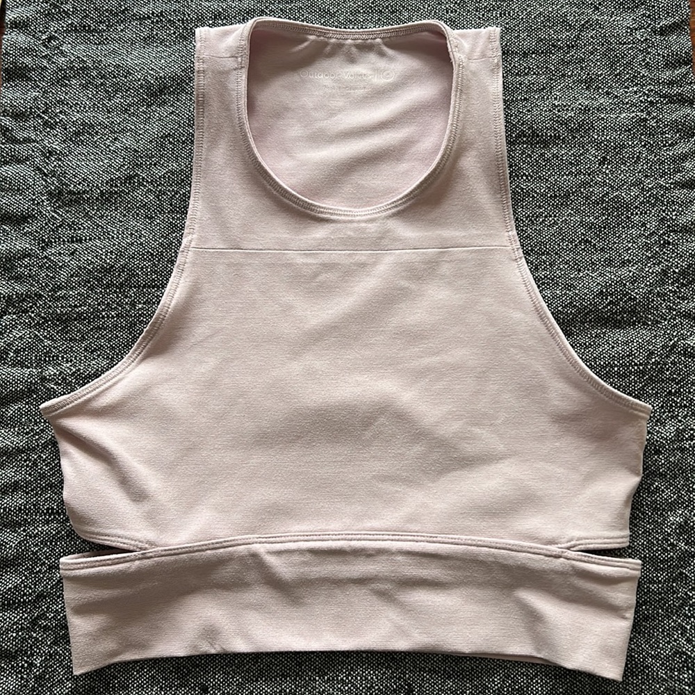 Outdoor Voices Crop Slashback Sports Bra Size Small - Picture 4 of 12